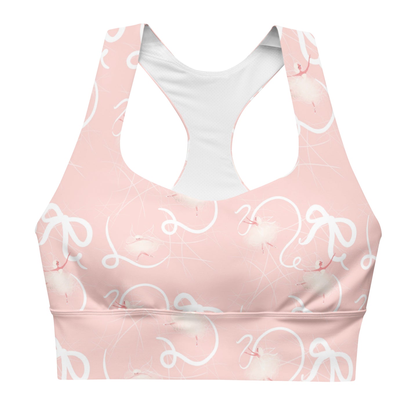 Longline sports bra