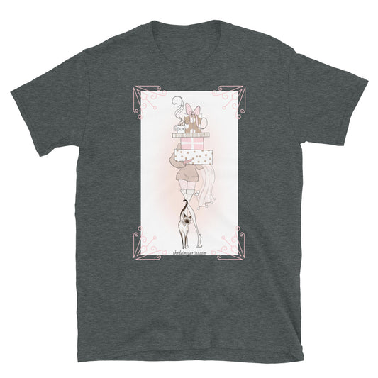 Cats and Gals, Siamese, Short-Sleeve Unisex T-Shirt
