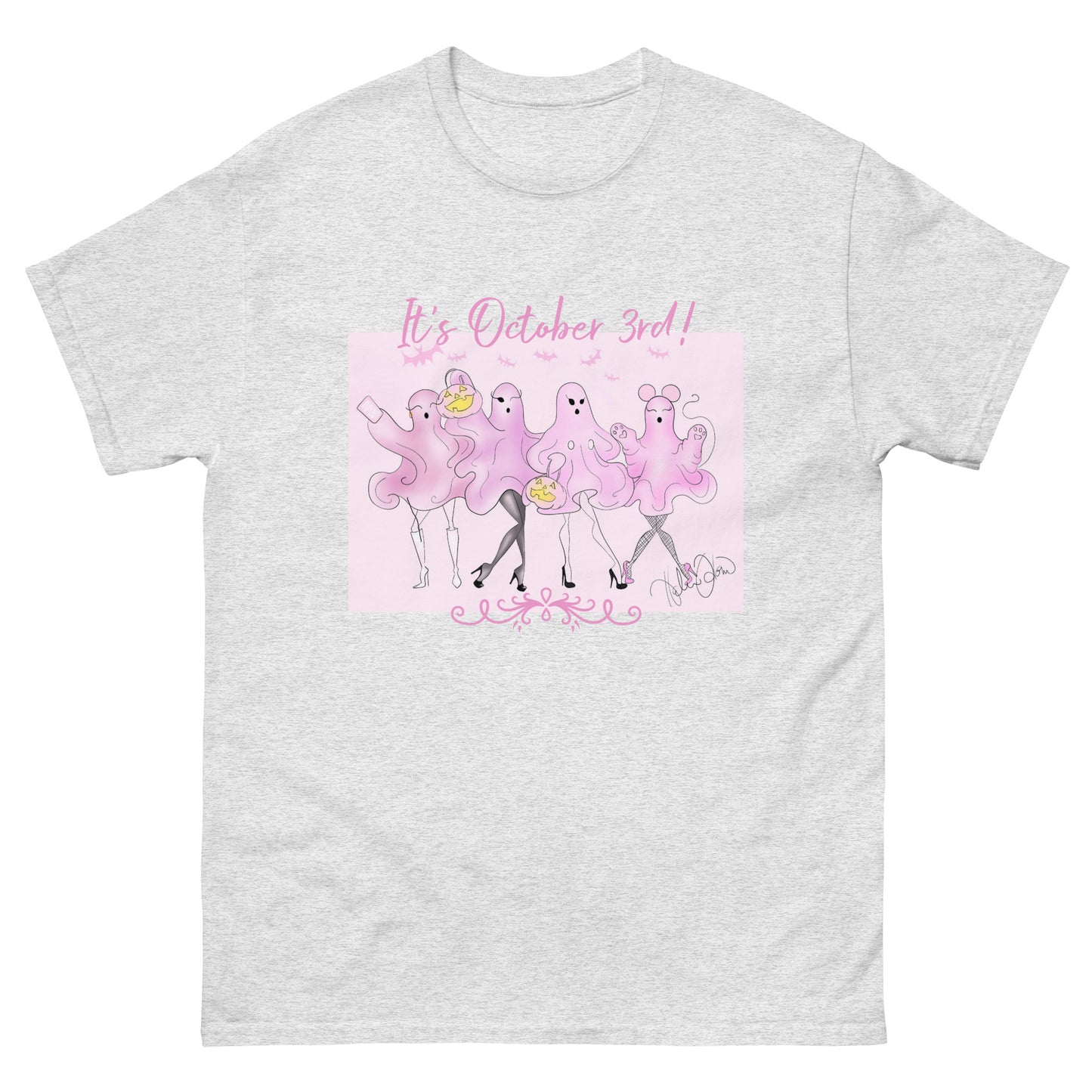 It's October 3rd, Short Sleeve Unisex T-Shirt