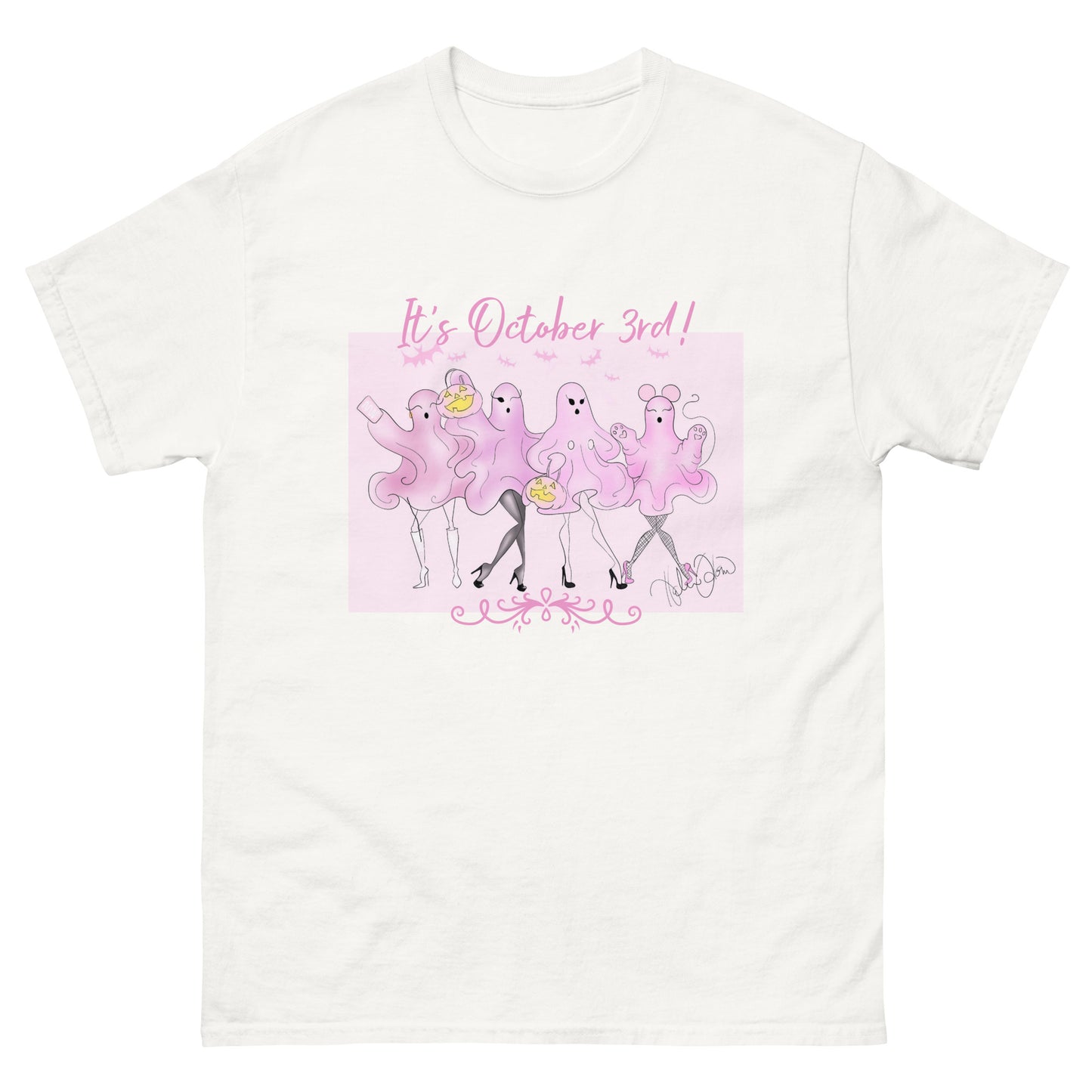 It's October 3rd, Short Sleeve Unisex T-Shirt